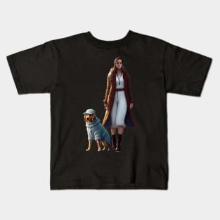 Celebrating International Women's Day with a Golden Retriever Kids T-Shirt